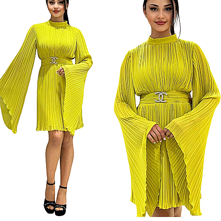 TOATE PRODUSELE - Rochie Damă De Ocazie Verde Crud