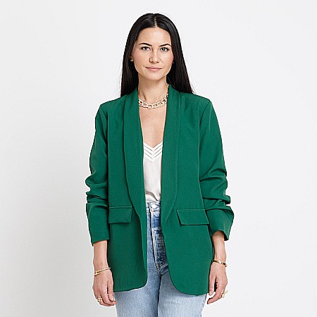OUTLET - Sacou Casual Verde Închis