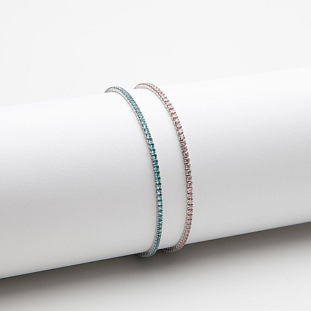 SETURI TENNIS - Set 2 Brățări Tennis Argint Lia