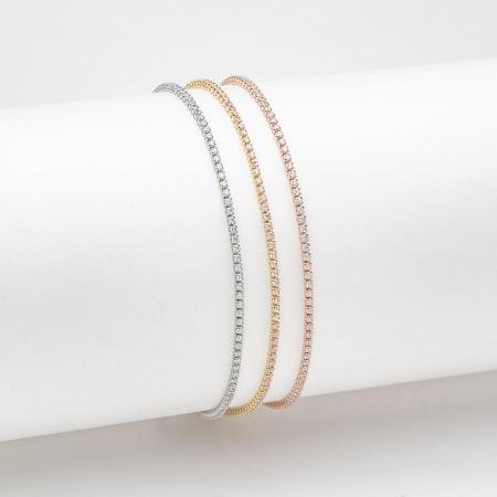 BRĂȚĂRI - Set 3 Brățări Tennis Elegante Estera