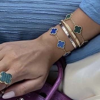 Colecția Bijuterii LOVE - Set Alhambra + Love