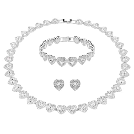 BRĂȚĂRI - Set Ariana Grande Silver Heart