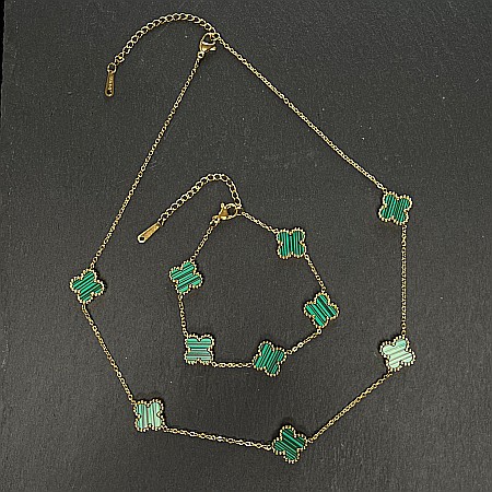 COLECȚIA BIJUTERII FLORI ALHAMBRA - Set Bijuterii Agatha