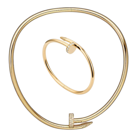 Colecția Bijuterii CUI - Set Bijuterii CUI Auriu Placat Cu Aur De 14k