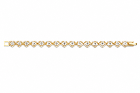 Set Bijuterii Tennis Gold Arianna Grande [1]