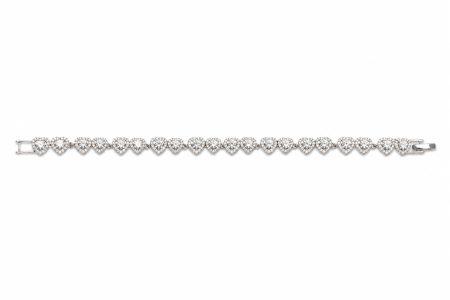 Set Bijuterii Tennis Silver Heart Arianna Grande [2]