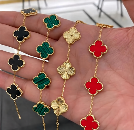COLECȚIA BIJUTERII FLORI ALHAMBRA - Set Brățări Cântec De Flori