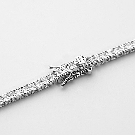 Set Clasic Bijuterii Argint 925, Colier+Brățară+Cercei [4]