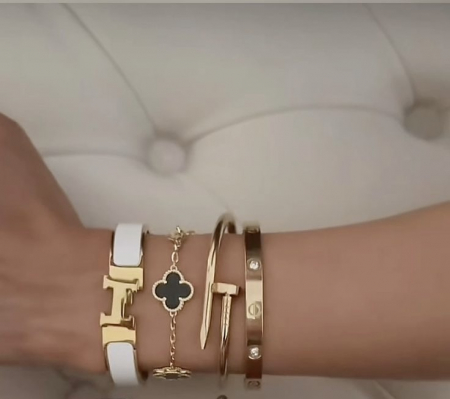 Colecția Bijuterii CUI - Set Pure Luxury  4 Brățări