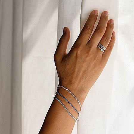 SETURI TENNIS - Set Tennis 3 Brățări Argint Liora