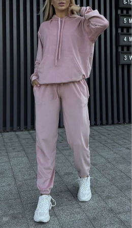 NOUTĂȚI - Trening Catifea Pink