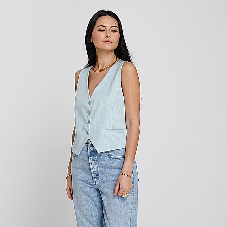 VESTĂ CASUAL BLEU [1]