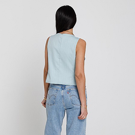 VESTĂ CASUAL BLEU [2]