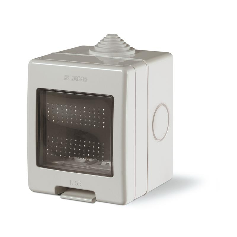 CARCASA APLICATA IP55 68x82x66mm 2 MOD. EVOLVE 136.7122 [1]