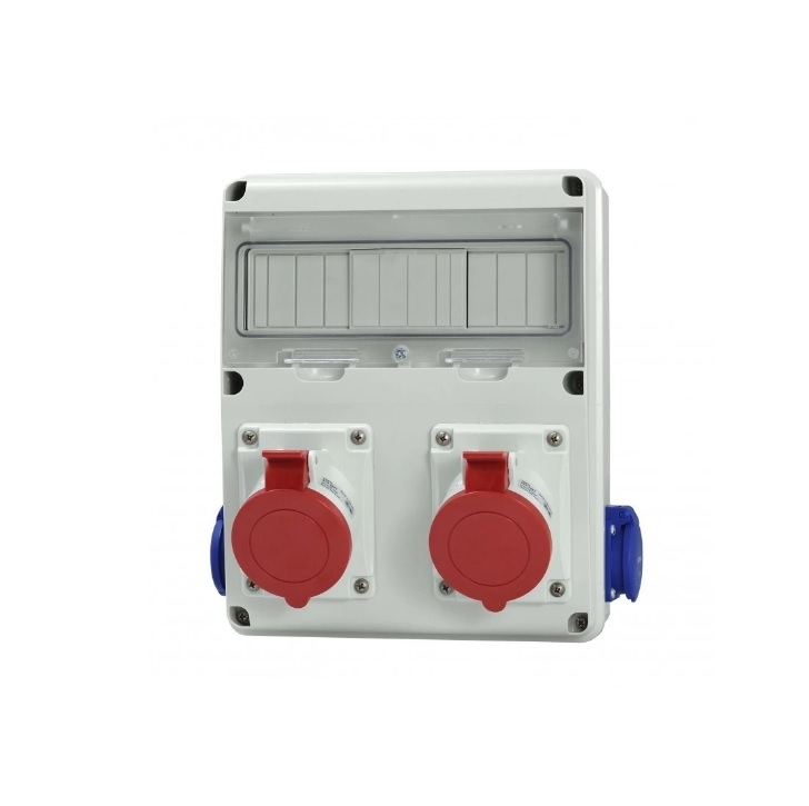 OGANIZARE SANTIER  11M IND 5P 2X16A 2XSCHUKO 633.RO0008 [1]