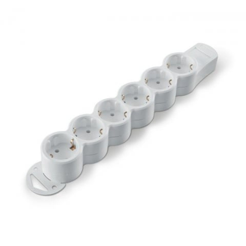 PRELUNGITOR CABLU 3X1.5mm 6 Prize 2ml 2P+T 230V 161.251/D2 [1]