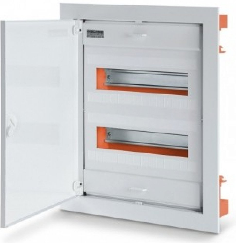 TABLOU FLAT Incastrat usa Alba cadru si usa metal IP40 443x368x90mm 24+4 MOD 677.2024.1 [1]