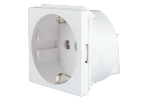 Lichidari stoc - 740501 PRIZA SCHUKO ALB 16A NOPALLUX INTERIO