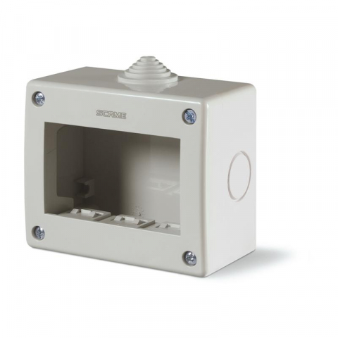 Accesorii instalatii electrice - CARCASA APLICATA IP40 98x82x52mm 3 MOD. EVOLVE 136.6123