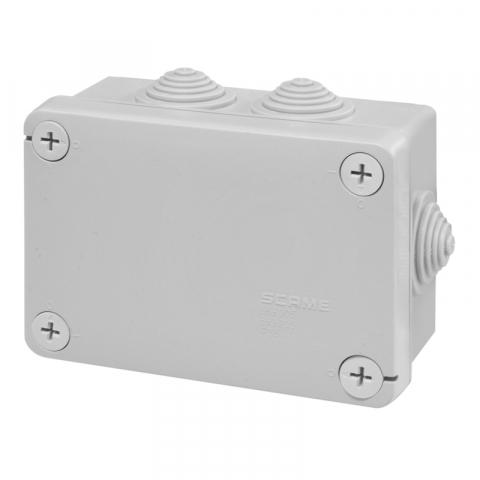 Accesorii instalatii electrice - DOZA DERIVATIE PT 650°C 150x110x70mm cu mansoane IP55 HF 689.006