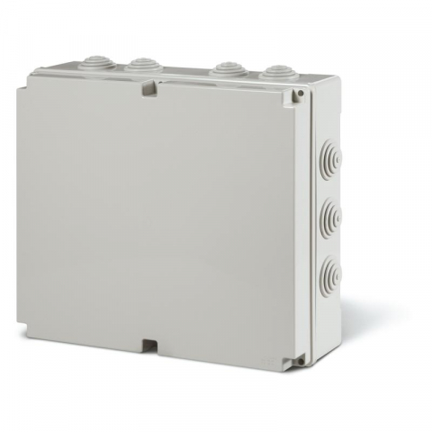 Accesorii instalatii electrice - DOZA DERIVATIE PT 650°C 460x380x130mm cu mansoane IP55 HF 685.011