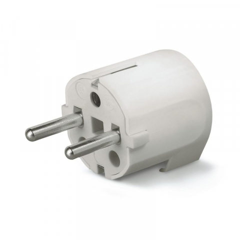 Accesorii instalatii electrice - FISA 2P+E 16A 250V AC 90GRADE ALBA 130.83
