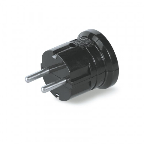 Accesorii instalatii electrice - FISA 2P+E 16A 250V AC NEAGRA 130.2063/N