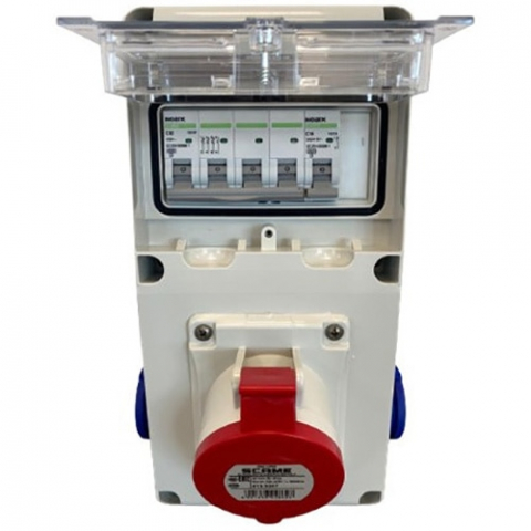 Tablouri si doze electrice - OGANIZARE SANTIER  6M IND E1 CABLAT 5P 1X32A 2XSCHUKO IP44 633.RO0023