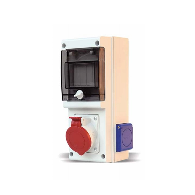 Tablouri si doze electrice - OGANIZARE SANTIER CABLAT IND 5P 1X32A 2XSCHUKO 632.RO0046
