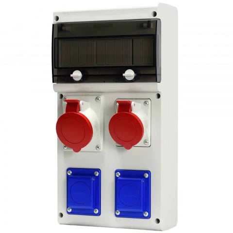 Tablouri si doze electrice - OGANIZARE SANTIER IND 5P 1X32A 1X16A 2XSCHUKO 632.RO0025