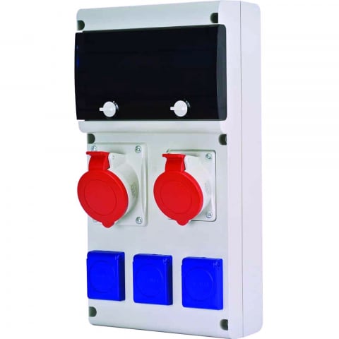Tablouri si doze electrice - OGANIZARE SANTIER IND 5P 1X32A 1X16A 3XSCHUKO 632.RO0029