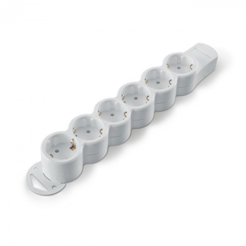Prelungitoare - PRELUNGITOR CABLU 3X1.5mm 6 Prize 3ml 2P+T 230V cu Intrerupator 161.252/D3