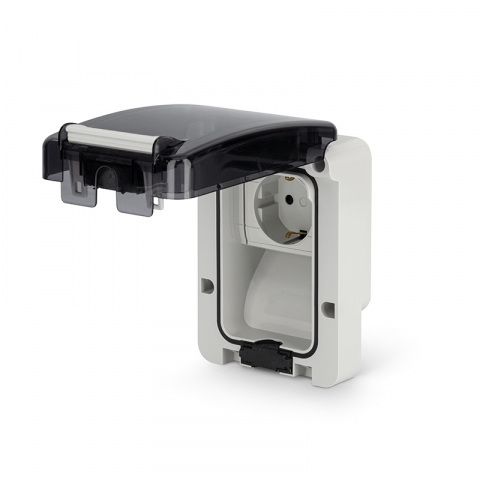 Accesorii instalatii electrice - PRIZA SCHUKO INCASTRATA PROTECTA IP66 137.4507