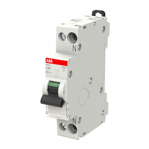 Siguranta MCB ABB SN201L, 1P+N, 40A, curba C [2]