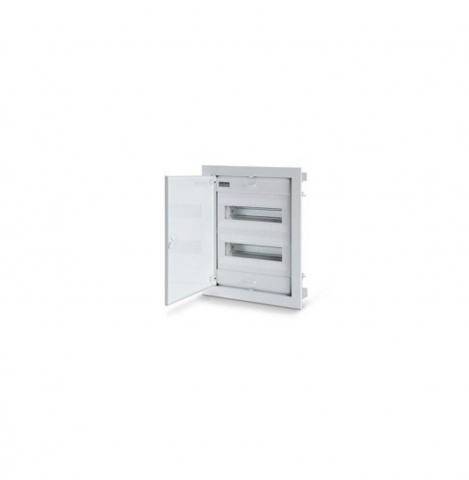Tablouri si doze electrice - TABLOU FLAT Incastrat usa Alba IP40 IP40 443x368x90mm 24+4 MOD 677.2024.1W