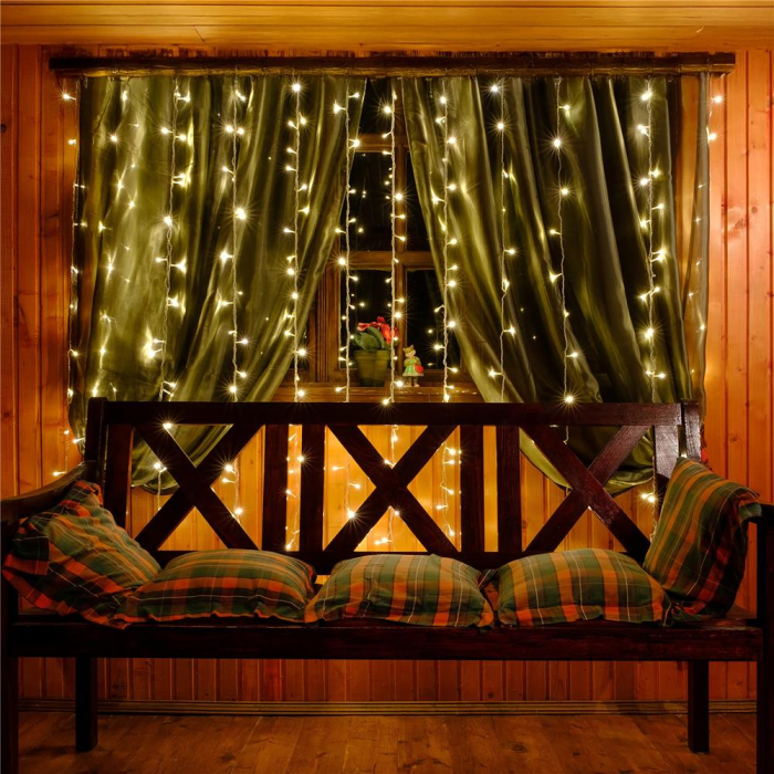 Perdea luminoasa 1.5x1.5 m 8 Functii IP44 [5]