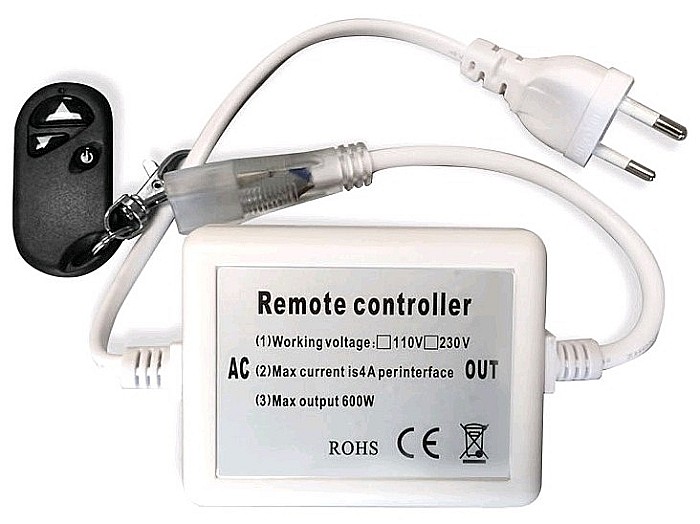 220V 600W - Dimmer SMD RF Remote and Controller [1]