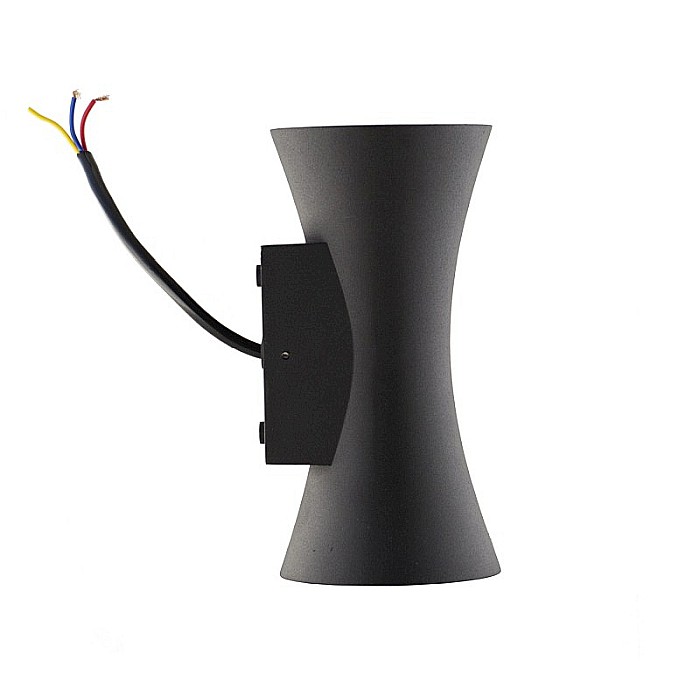 Aplica cu LED de perete exterior LED market COB w2003/1 12W*2 Neagra [2]