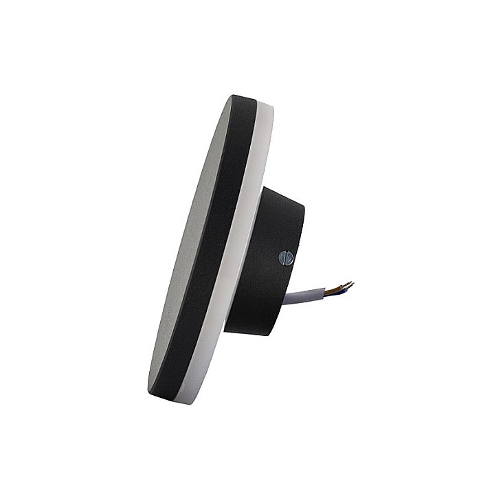 Aplica cu LED de perete exterior LED market COB W27048 12W Neagra [1]