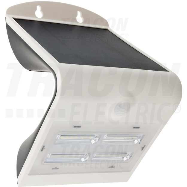 Aplica LED de perete, detector de miscare, panou fotovoltaic 3W 4000K [2]