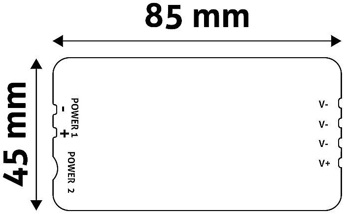 Banda LED 12V  144W - Dimmer Zone Controller [1]