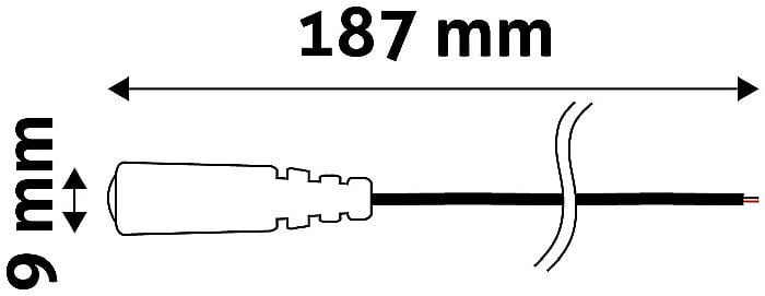 Banda LED 12V - DC Mufa MAMA [1]