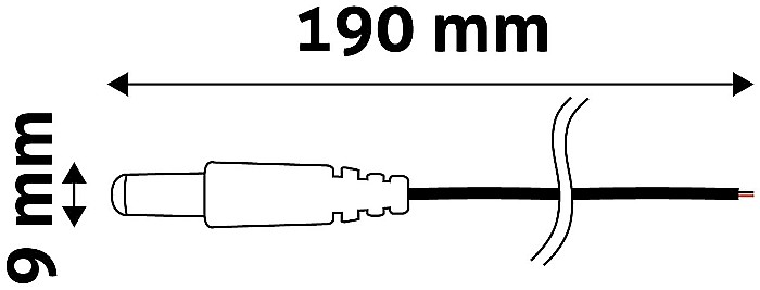 Banda LED 12V - DC Mufa TATA [1]