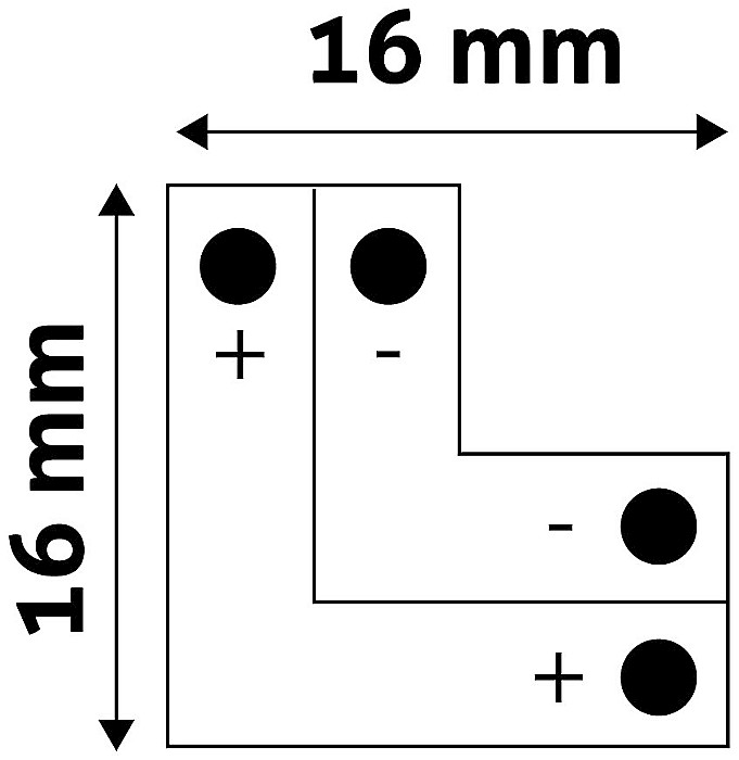 Banda LED 12V L - Conector [1]