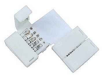 Banda LED 12V RGB+W  L - Conector cu Clema [1]
