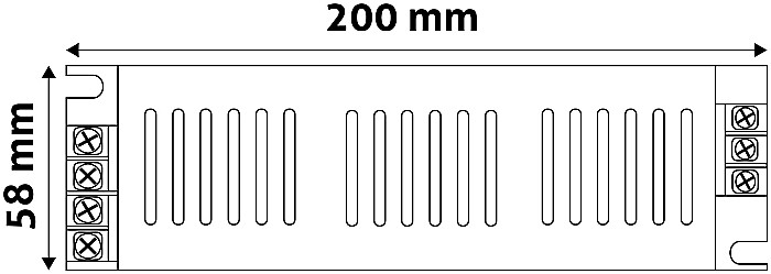 Banda LED 150W - Sursa de alimentare Slim [1]