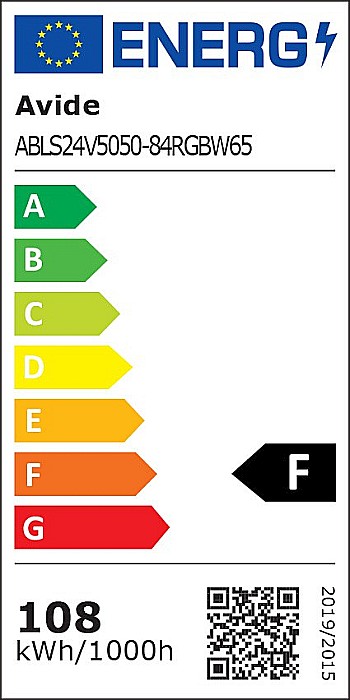 Banda LED 24V 21.6W RGB+W [2]