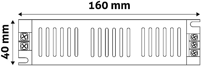 Banda LED 60W - Sursa de alimentare Slim [1]