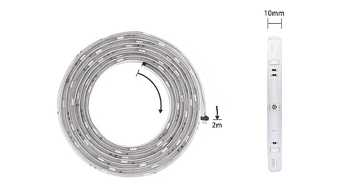 Banda LED Smart 2m, WiFi, 5050 RGB [12]