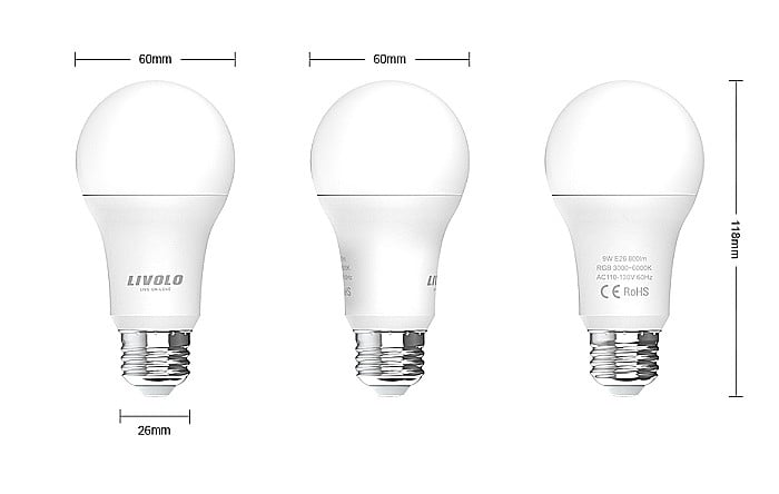 Bec inteligent WiFi, RGB, soclu E27 [17]